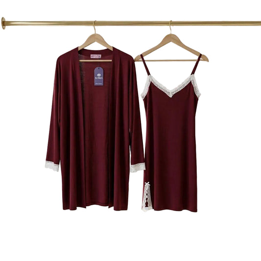 Women's viscose cash and robe